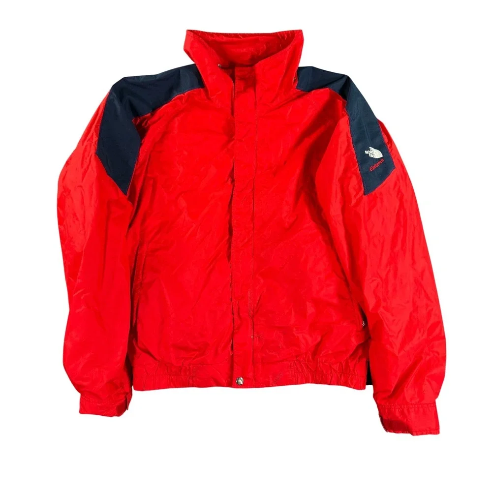 Vintage The North Face Extreme Windbreaker Mens XL Red Navy Blue Colorblock‎ USA